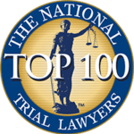 Image of the Top 100 Trial Lawyers rating badge